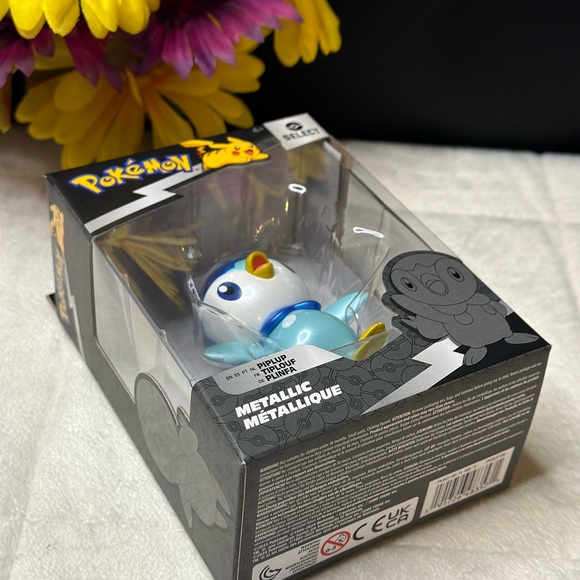 NIB Pokémon Select True Color Piplup 3” Metallic Figure Series 2 Limited Edition - Picture 8 of 9